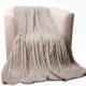 Lục địa xoắn chenille sofa chăn giải trí chăn mềm vải chăn giường đuôi khăn đan chăn ấm chăn - Ném / Chăn
