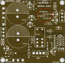 LM1876 LM1876 4766GC amplificateur de puissance de lamplificateur dalimentation à base de PCB 1 pièce est incontestablement plus petite que la version officielle