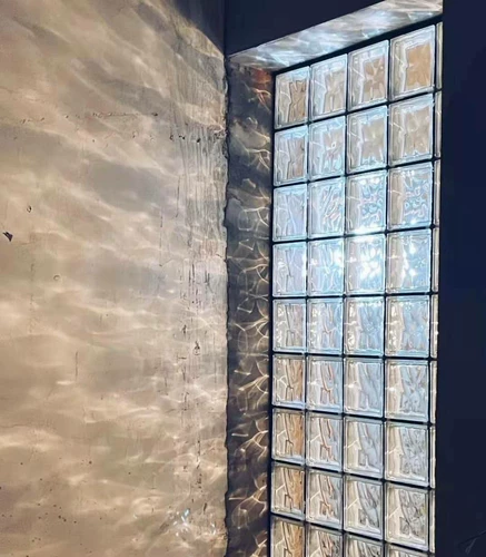 Супер белый стеклянный кирпичный перегород