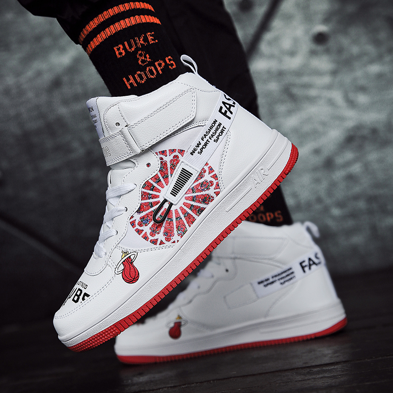 Men's and women's running shoes 2019 winter new casual shoes student running shoes badminton sports shoes gateball competition shoes