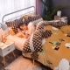 Chăn lông cừu bằng nhung lông cừu sang trọng đơn mảnh 1,8x2.0 m mùa đông sang trọng cộng với chăn đôi 200x230 chăn drap
