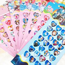 Children Jewel Stickers Crystal Diamond Girl 3d Solid Stage Performance Paste Painting Handmade Decorative Reward Toy