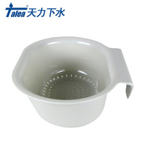 Oppein kitchen sink accessories drain basket hanging dripping dish rack washing basket thickened plastic drain artifact