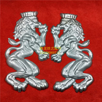 Wrought iron accessories 1 pair iron accessories lion large lion iron accessories stamping accessories Lion