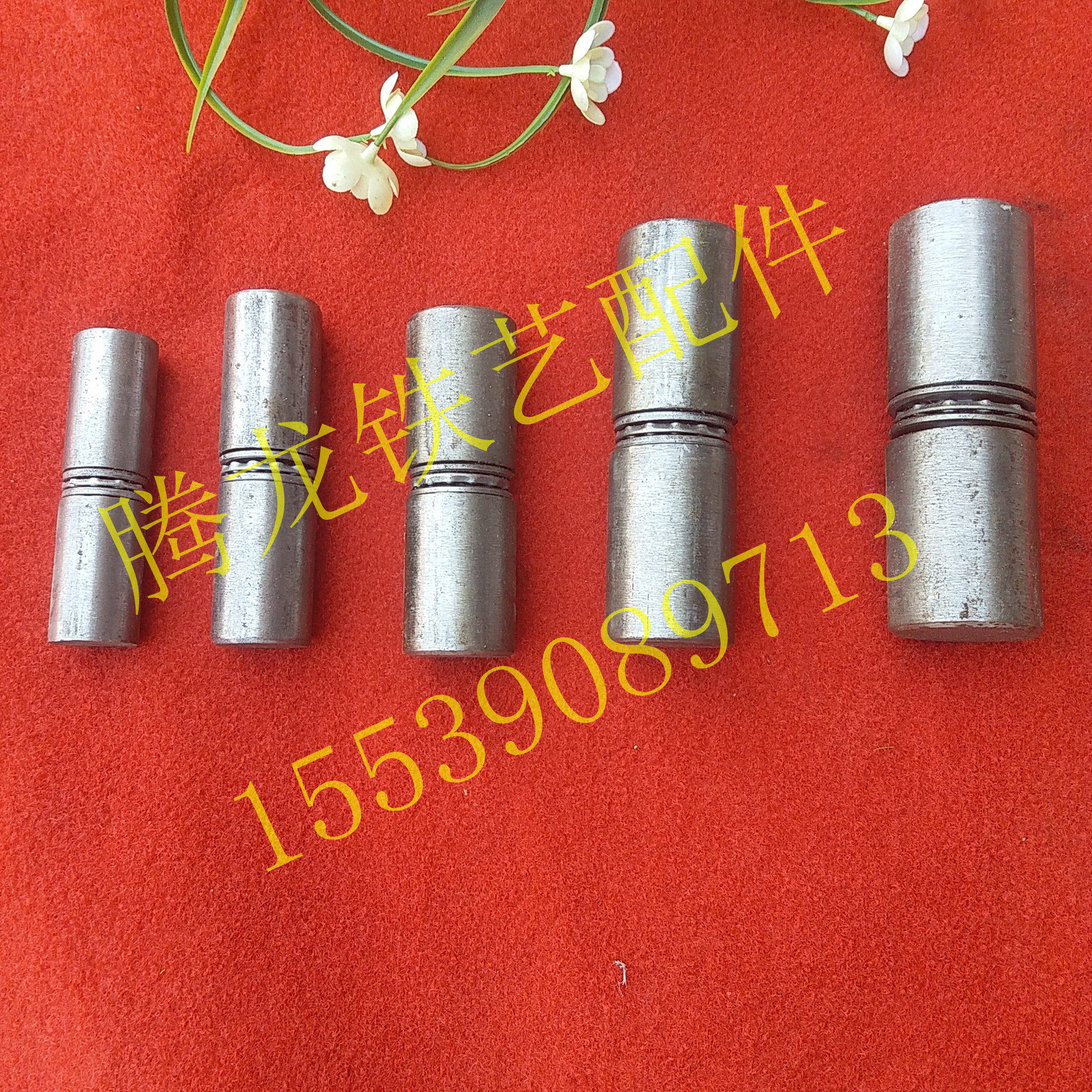 Wrought iron accessories Hinge Revolving door shaft Welded door shaft Full iron door shaft with bearing door shaft Various adjustable door shaft