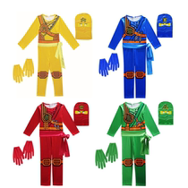 Halloween cosplay Lego Phantom Masked Assassin Ninja Costume Performance Play Children Boy Six One Clothes