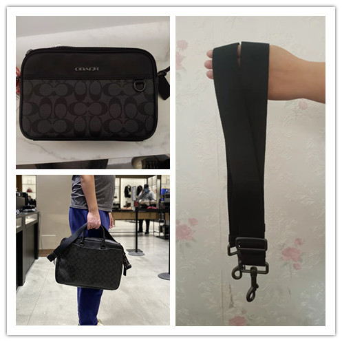 Coach Men's Camera Bag Briefcase Replacement Strap Single Shoulder Crossbody Strap High-Quality Hardware Coach Men's Camera Bag Briefcase Replacement Strap Single Shoulder Crossbody Strap High-Quality Hardware
