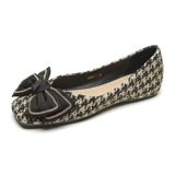 Обувь, туфли с бантиком, в стиле Шанель, мягкая подошва, большой размер