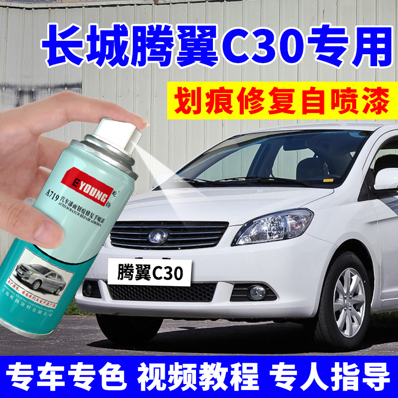 Great Wall Tengyi C30 touch-up paint pen car scratch repair artifact special hand spray paint can star silver titanium white black