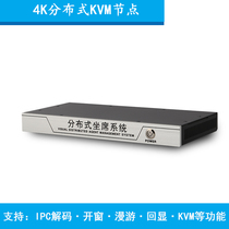 Visual Management System 4K distributed KVM input and output nodes distributed agent codec nodes