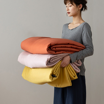 60s Lan Jing Tian Xia Liang quilt double household double-sided cold air conditioning by soybean fiber spring and autumn quilt quilt core