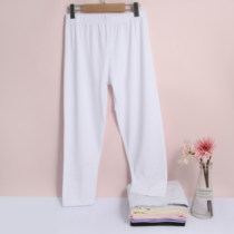 Girl leggings Modal cotton little girl dancing yoga slim trousers in big children anti-mosquito pants anti-off summer