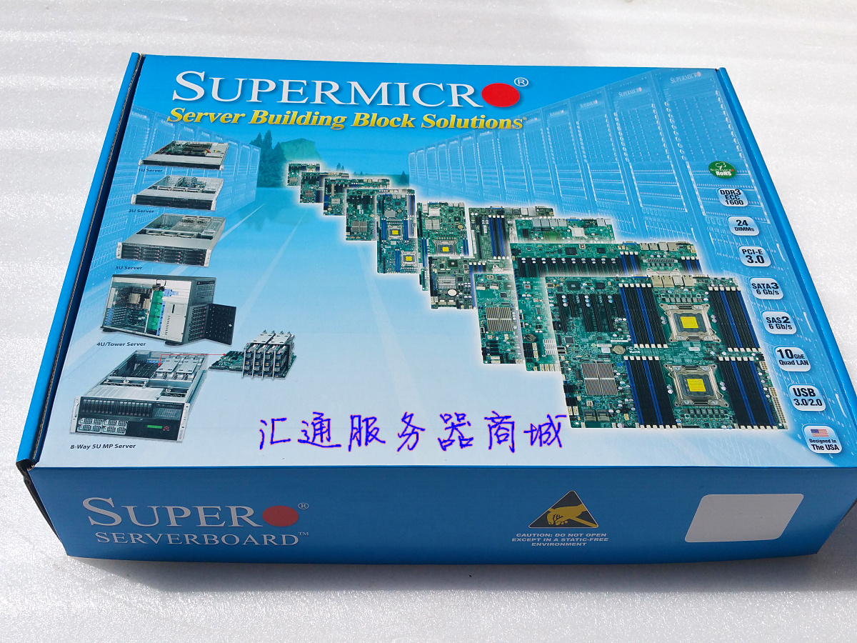 New boxed ultra-micro X7DB8 X7DB8 server motherboard dual-way 771-pin workstation motherboard