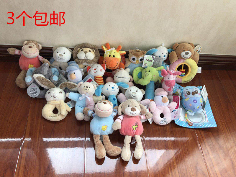 Foreign Trade High-quality Brand Baby Hand Rigging Circle Toys Baby Fullness Clothing Scratch Hand Grab BB Band