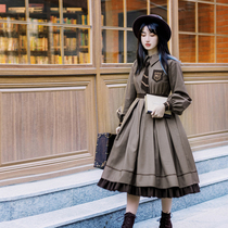  (Lazy trial op) withpuji original design simple cla elegant long skirt autumn and winter lo skirt