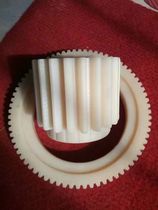 Manufacturers-made plastic plastic nylon gear custom processing factory direct ptfe ring non-standard parts spot sale