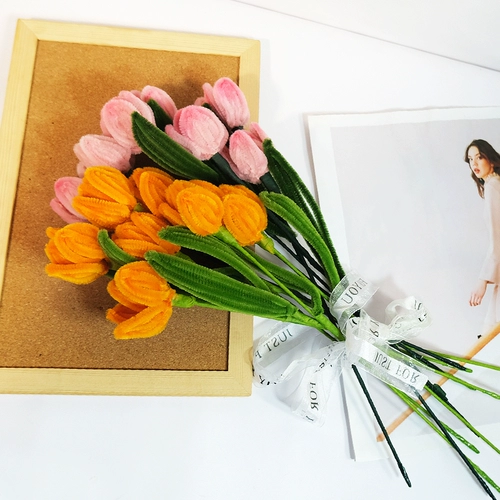 Реалистичный набор материалов на день Святого Валентина, DIY, букет