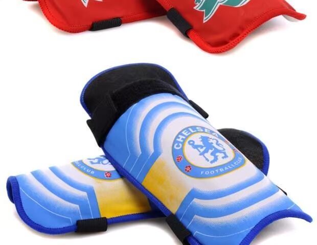 Kneepad bóng đá thể thao bảo vệ dây đai xà cạp bảo vệ bắp chân người lớn Barcelona Real Madrid AC xà cạp - Dụng cụ thể thao băng quấn đầu gối aolikes