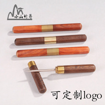 Puer tea knife black tea Puer tea tool tea ceremony six gentlemen set ebony tea needle tea cone kung fu tea set