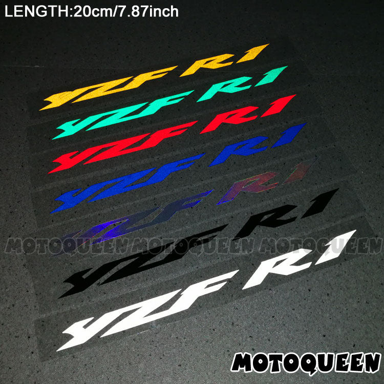 适用雅马哈YZF R1摩托车装饰贴花外壳车贴反光贴纸贴画版花防水