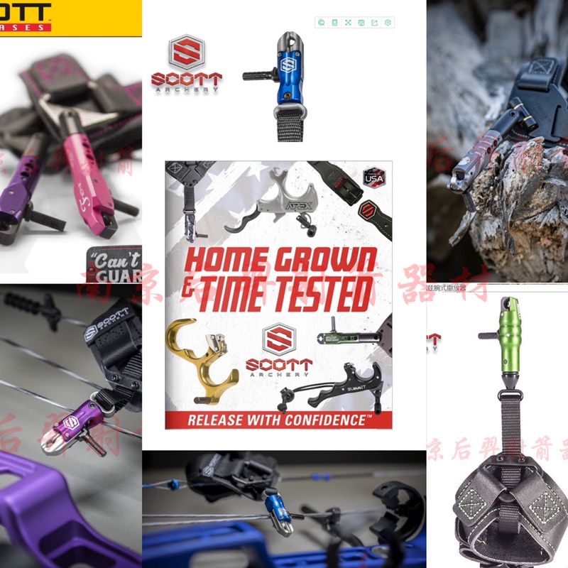 U.S. Original Imported Scott Scripper Genuine Wrist Scrip Compound Bow Devil Claw Echo Shark Genuine