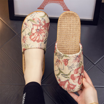 Sandals breathable linen breathable chinese style eva Sandals breathable linen breathable chinese style eva