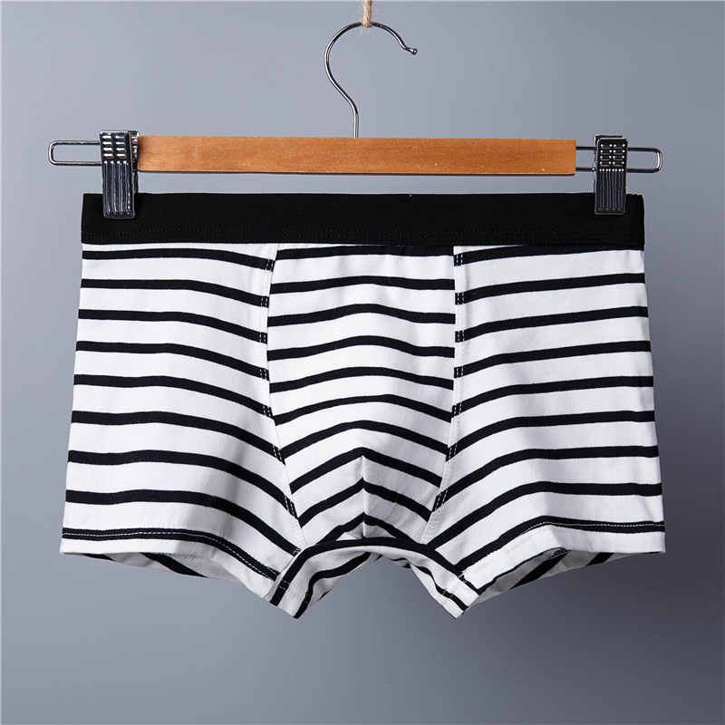 Quần lót nam cotton boxer mùa hè trẻ trung gợi cảm quần short bốn góc đầu cỡ lớn cá tính Hàn Quốc quần đáy quần quần lót lọt khe nam 