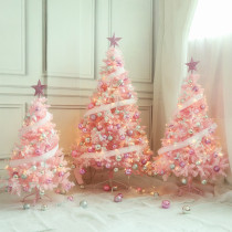 1 5 meters 1 8 meters Christmas tree Home decoration Christmas gift net red pink ins wind Christmas tree package