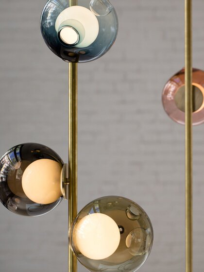 Canadian BOCCI restaurant living room chandelier tea room branch glass ball modern simple creative light luxury