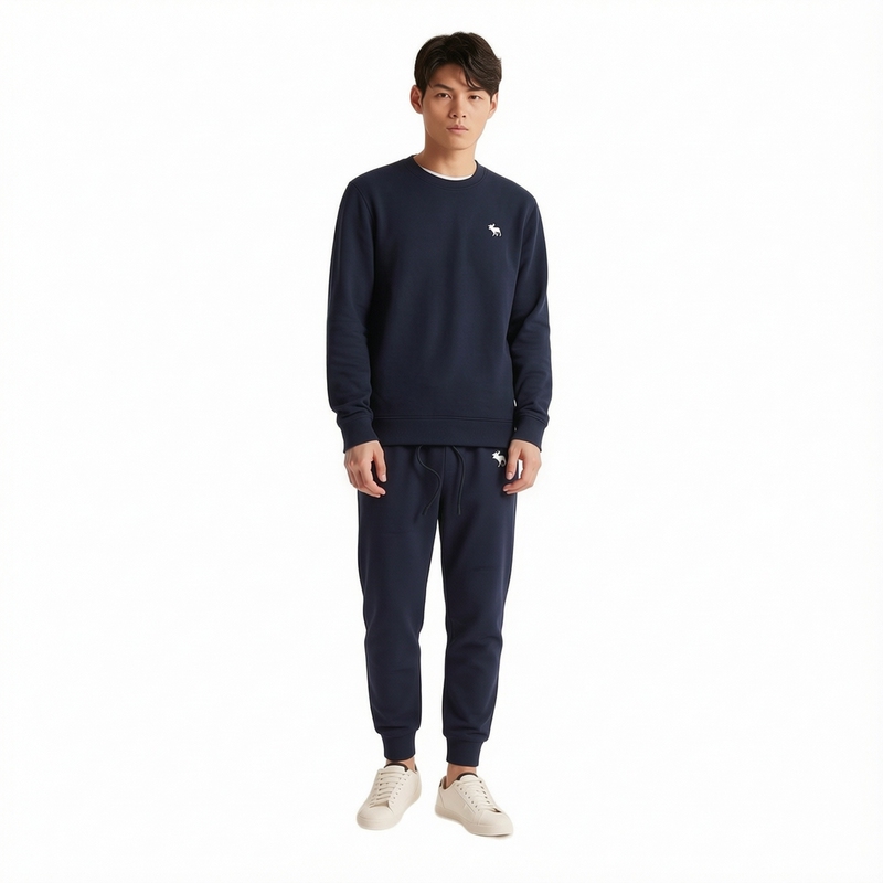 Abercrombie&Fitch Men's Versatile Spring and Autumn Thin Sweatpants Af Jogger Sports Casual Pants