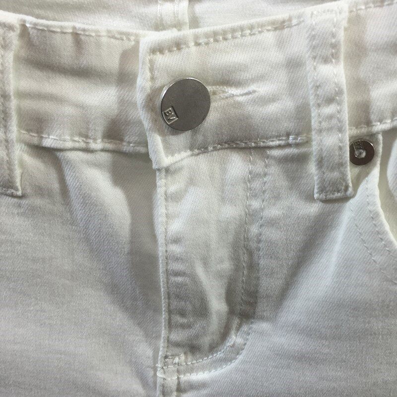 товар из китая 男士修身弹力白边牛仔裤2025春夏时尚全新高端容易匹配小脚九分裤