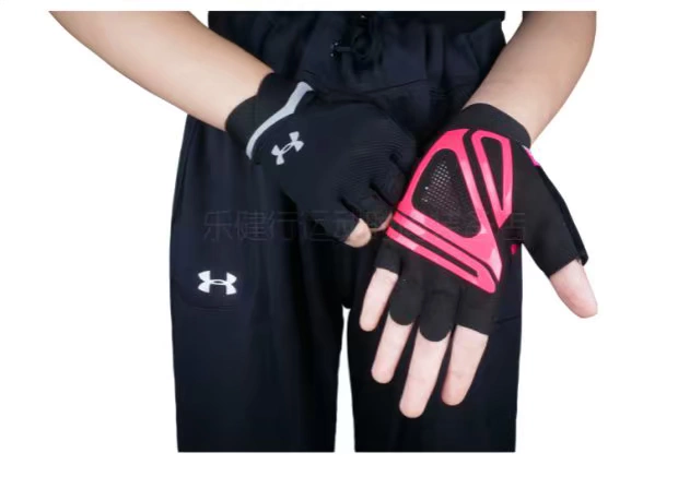 Mới Under Armour UA Andema Thiết bị thể dục nam và nữ Găng tay chống trượt thoáng khí