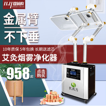 Moxibustion smoke purifier smoke extractor household smoke exhaust pipe exhaust fan moxibustion smoke exhaust system