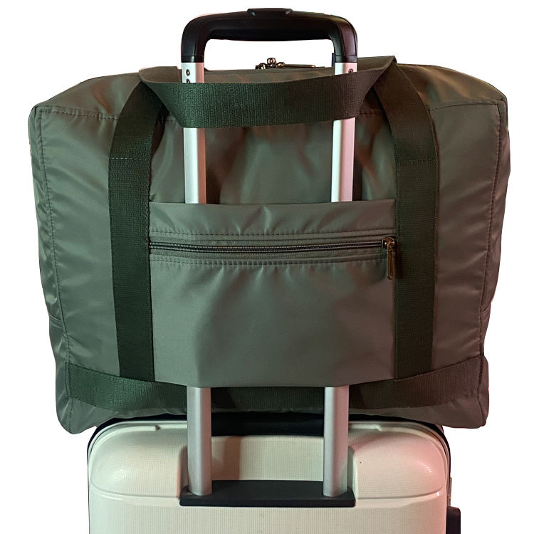 New Waterproof Travel Bag, Large Capacity, Portable, Can Be Attached to a Trolley Case, Luggage Storage Bag, Suitable for Students Traveling Abroad and Checked in by Airline