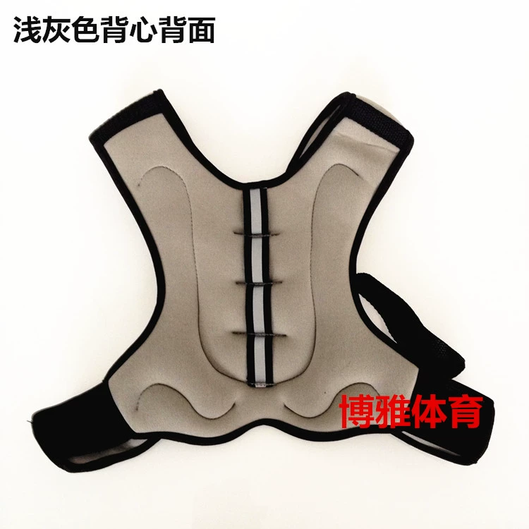 Trọng lượng áo vest nặng 5-10kg vô hình có thể điều chỉnh cát sắt túi cát bao cát quyền anh chạy thiết bị thể dục - Taekwondo / Võ thuật / Chiến đấu
