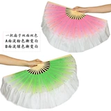 Шелковый двусторонний двухцветный танцующий жасминовый чай для танцевального шоу, градиент