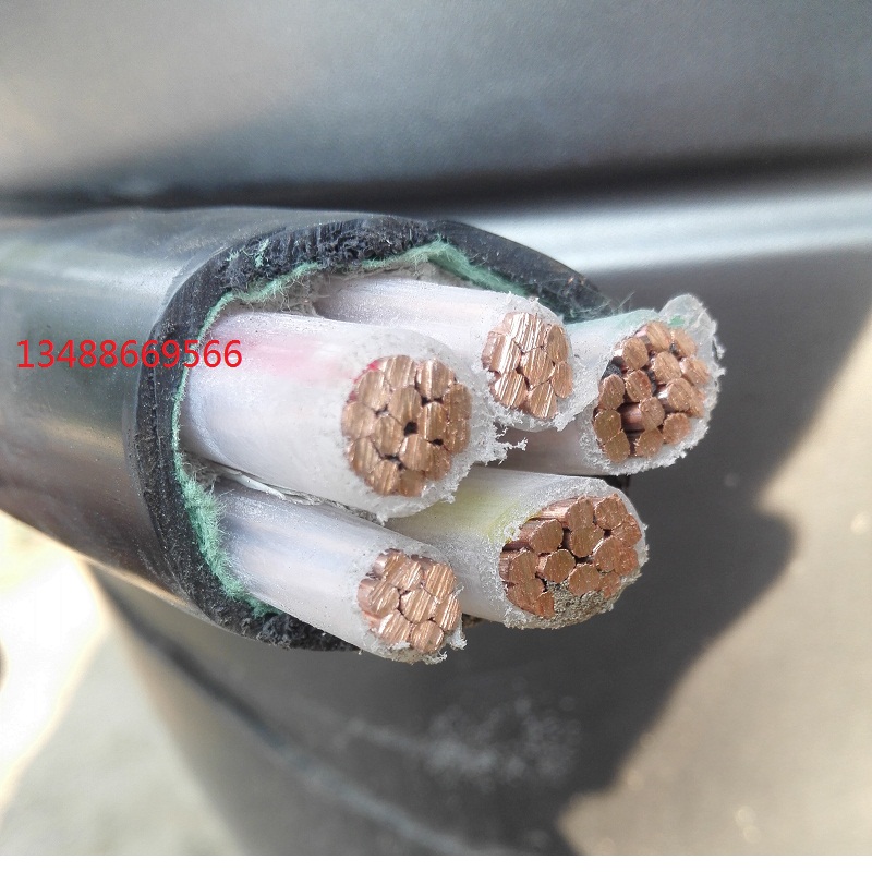 ZR-YJV3X50 2X25 GB 5 core 50 square copper core wire power cable three-phase five-wire power cable