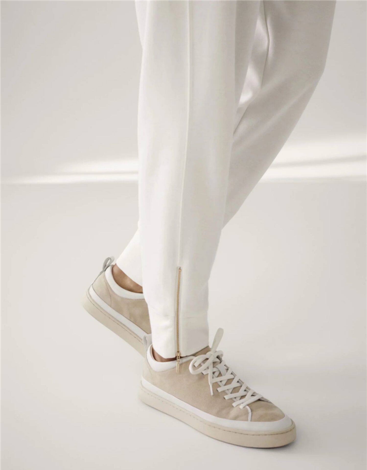 Осенний демисезонный дизайнерский спортивный костюм, свитшот с молнией, штаны, Испания, городской стиль для девушки 