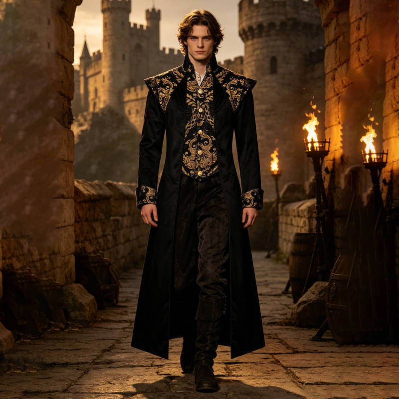 Notre Dame De Paris Claude Frollo Pious Erudite Ascetic Gothic Medieval Robe Coat Vicar Bishop