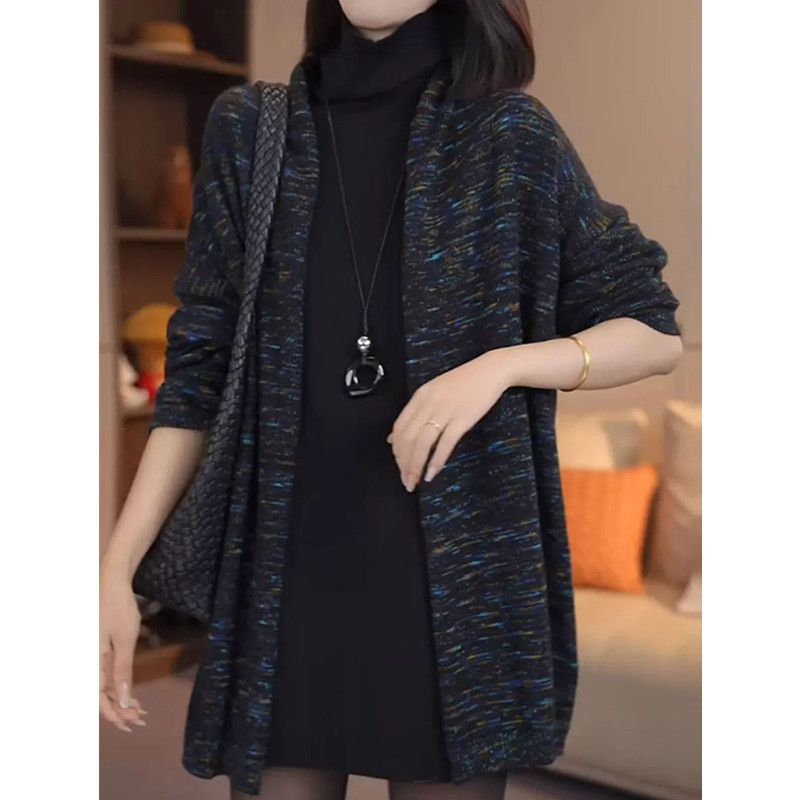Floral Yarn Knit Cardigan for Women, New Spring and Autumn Style, Lazy Chic Sweater Coat, Loose and Fashionable Outerwear Shawl Floral Yarn Knit Cardigan for Women, New Spring and Autumn Style, Lazy Chic Sweater Coat, Loose and Fashionable Outerwear Shawl