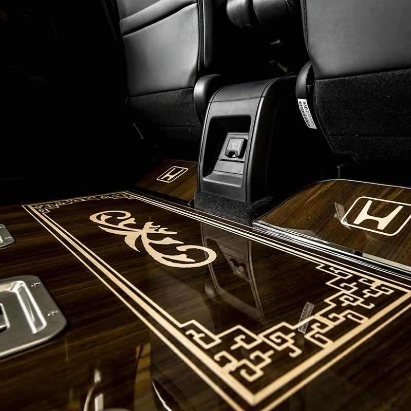 Honda Odyssey hybrid printed wooden floor 19 Alexand modified cars solid wood marble floor 7 seats