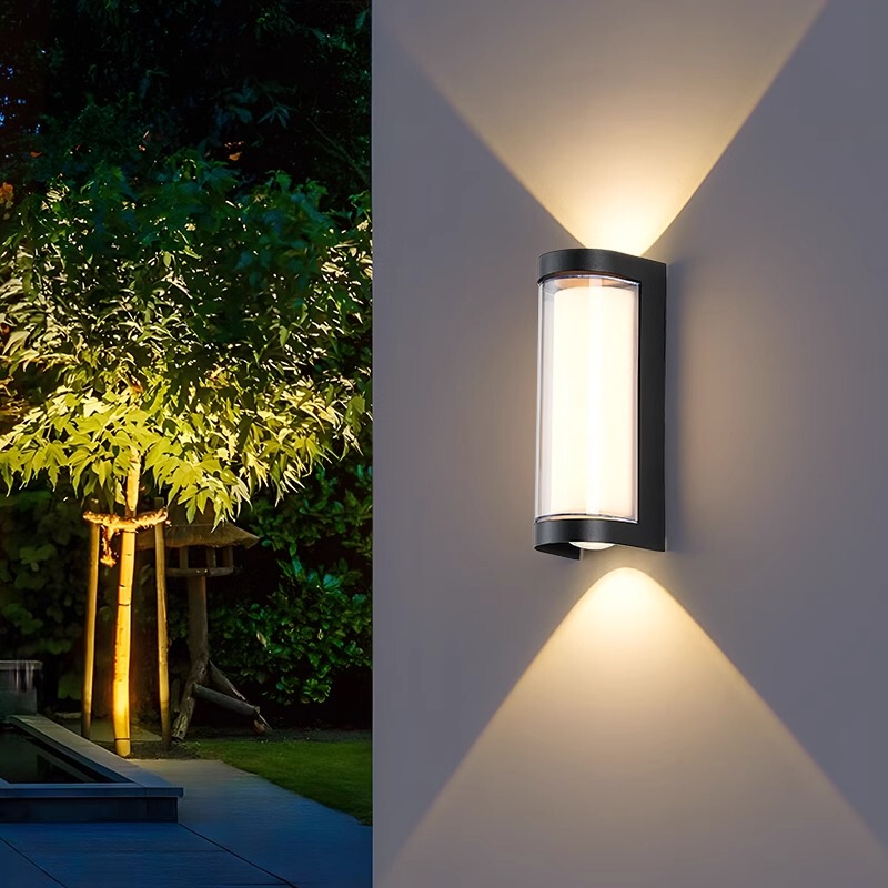Led Wall Lamp Outdoor Waterproof Modern Minimalist Villa Balcony Courtyard Aisle Exterior Wall Gate Minimalist Wall Lamp