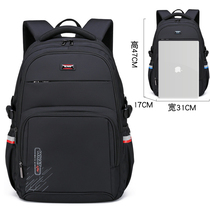 Large capacity double shoulder schoolbag primary and secondary school students senior boys 3-6-9 grade new youth travel backpack 5