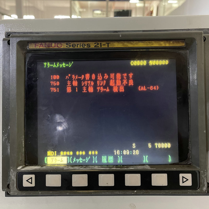 Fanuc A61L-0001-0093 Lcd Display, Mdt947B-2B, D9Mm-11A
