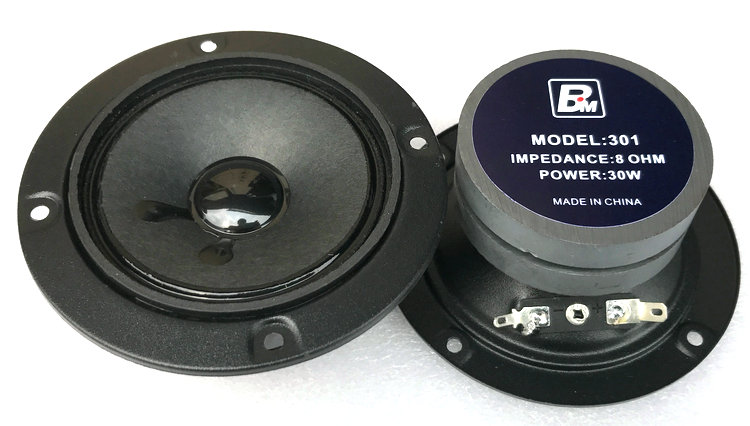 Layton dual magnetic 3-inch paper plate KTV tweeter card pack speaker 3-inch paper plate tweeter