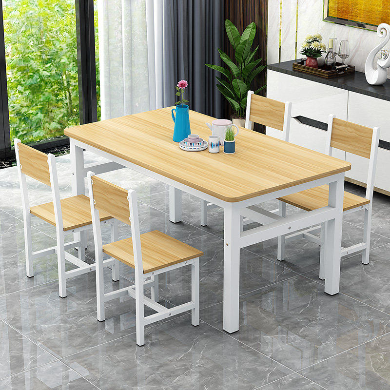 Barbecue table fast food restaurant table and chair canteen noodle restaurant snack table economical food stall long table factory direct sales - Taobao