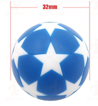 Fish tank course sinking water polo table football machine desktop table football table ball black and white five-star ball table accessories