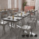 Mengzhixu rectangular Syrian solid wood dining table