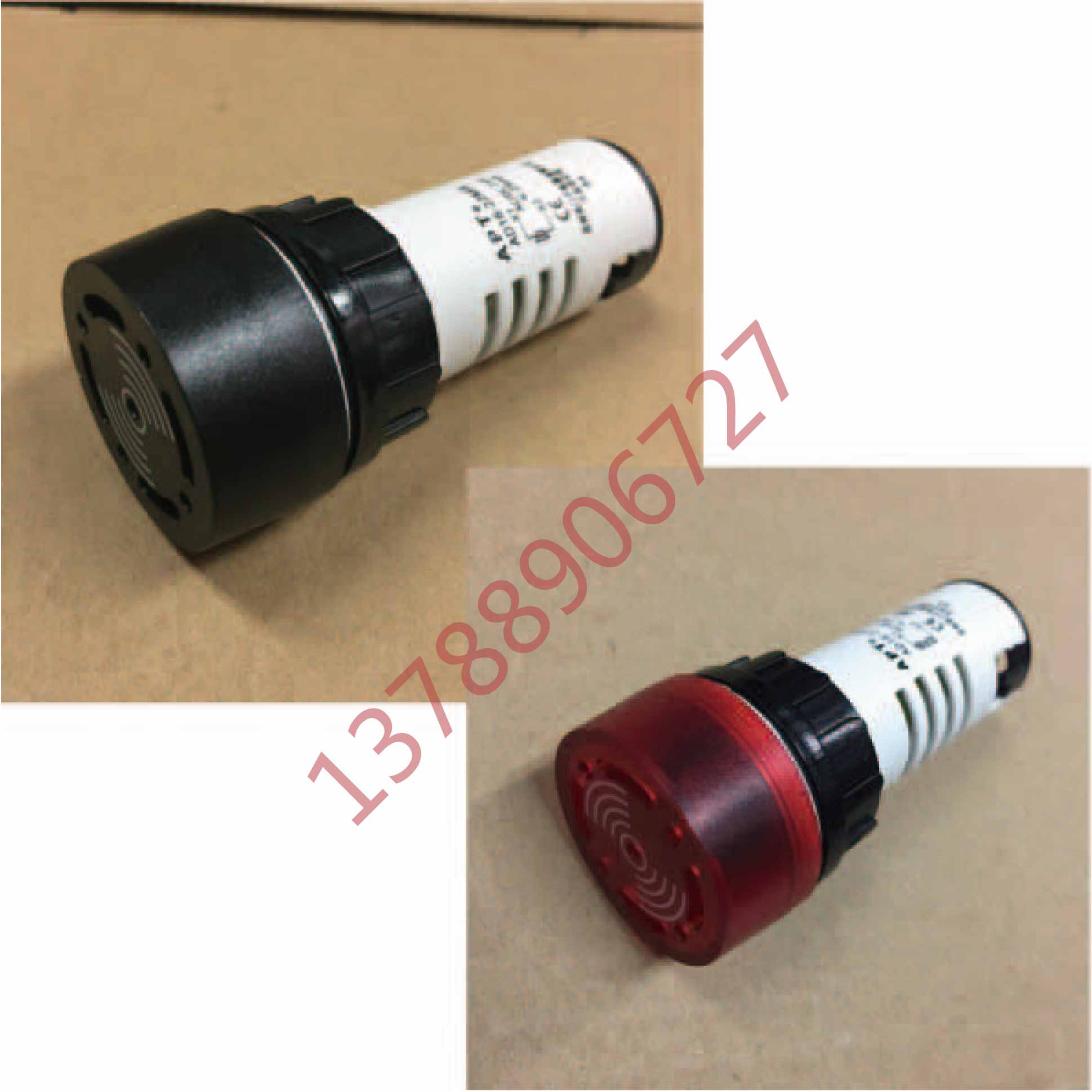 Siemens (APT 2Work) buzzer red black AD16-22SM M K AC DC22V