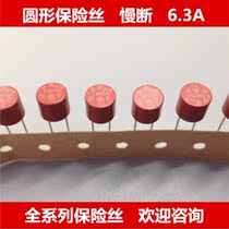 Round fuse tube cylindrical round TR5 explosion-proof slow fuse 6 3A T6 3A 250V